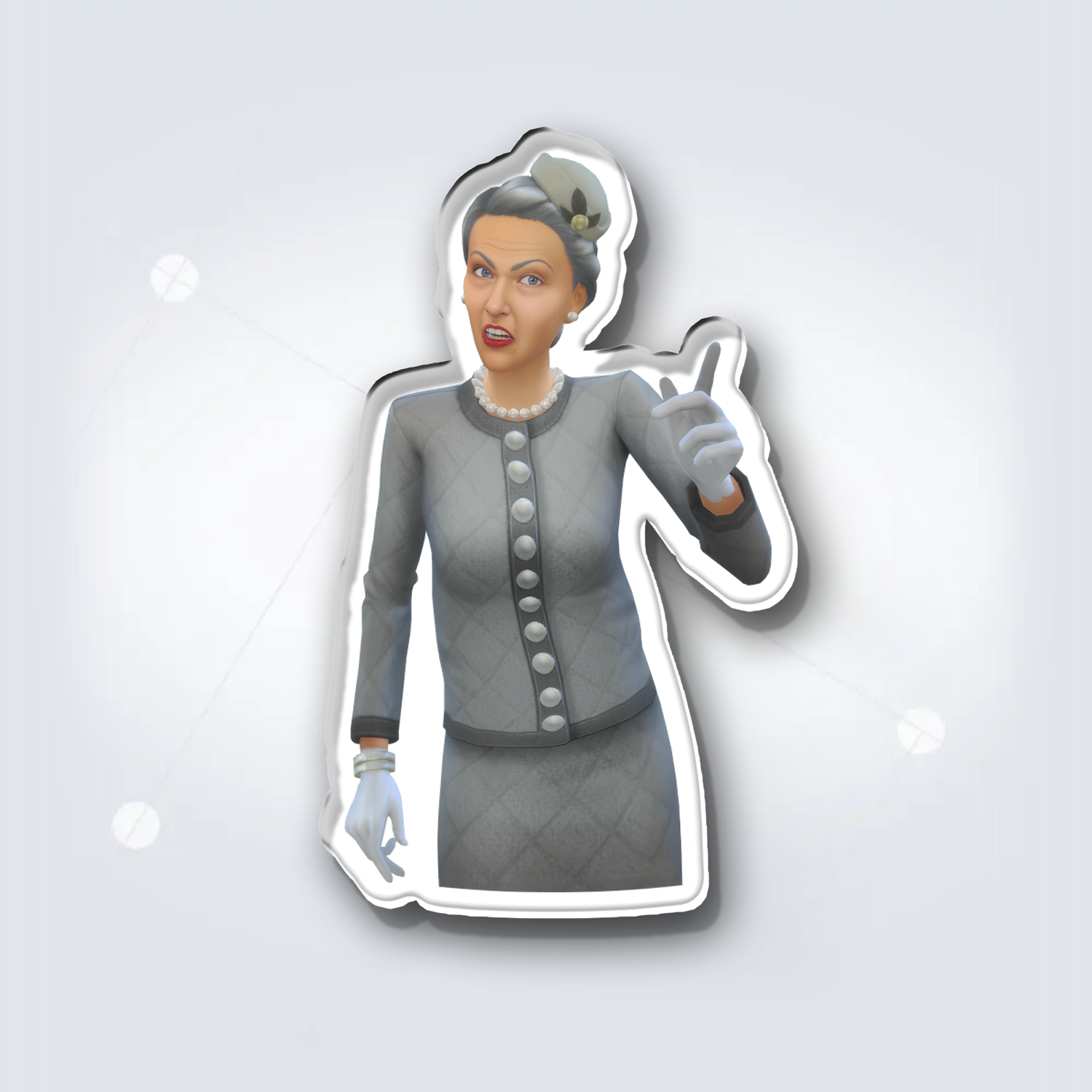 Fridge Magnet: Agnes