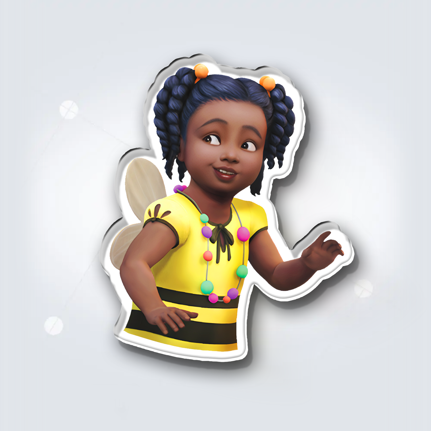 Fridge Magnet: Toddler