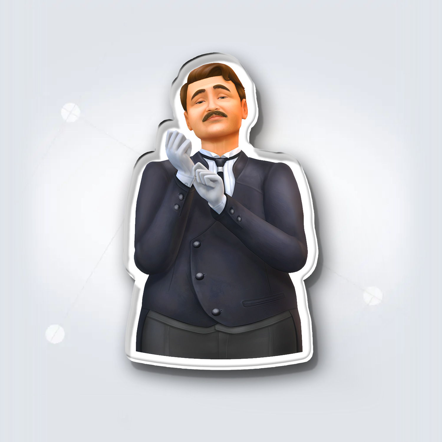 Fridge Magnet: Butler