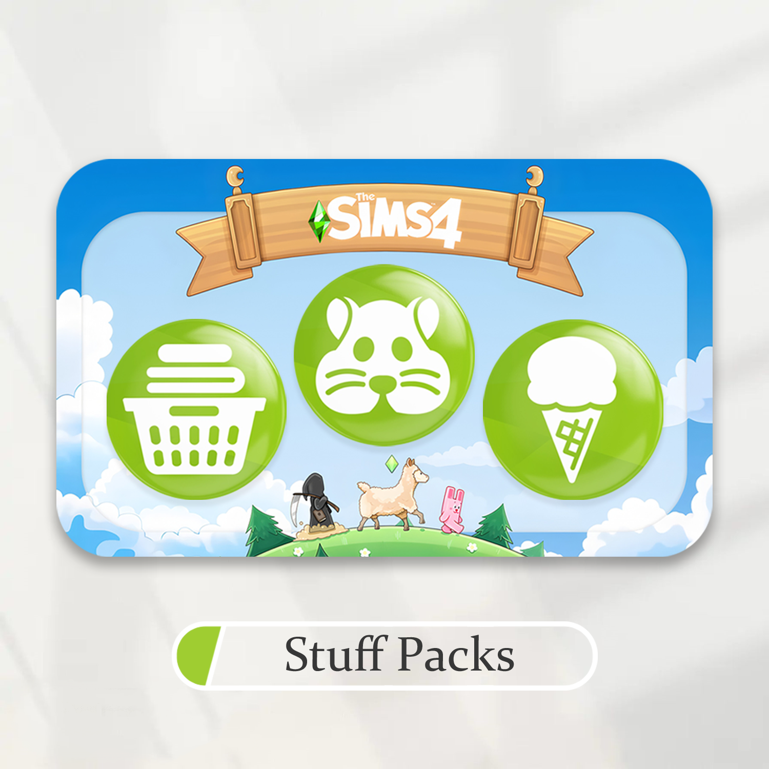 Mini Badge Set: Stuff Packs