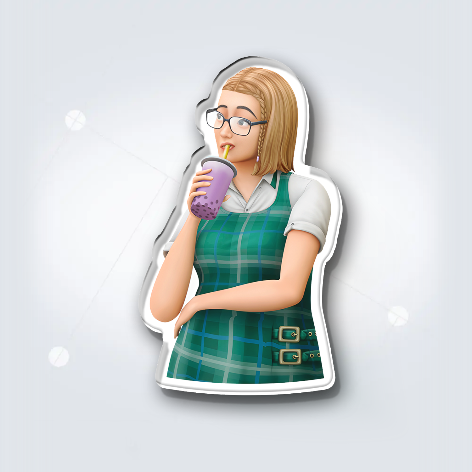 Fridge Magnet: Molly
