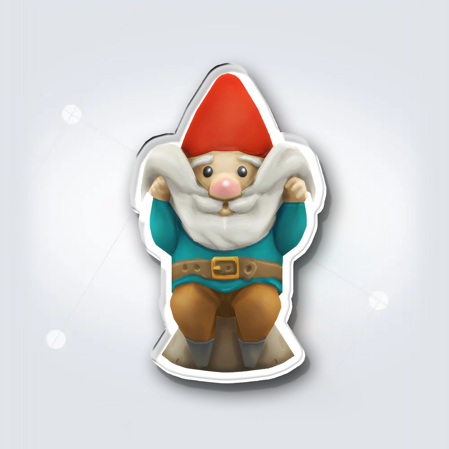 Fridge Magnet: Gnome