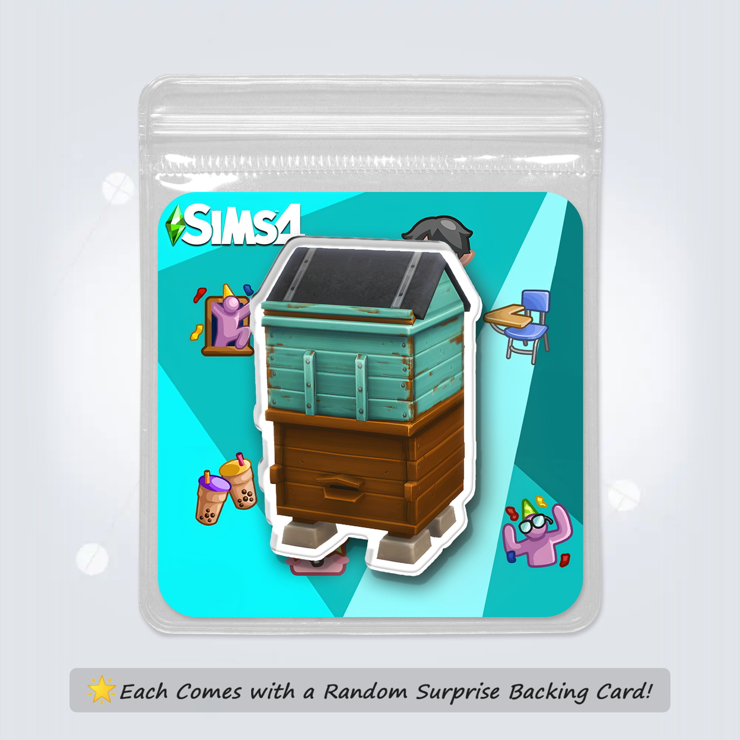 Fridge Magnet: Burtie's Bee Box