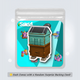Fridge Magnet: Burtie's Bee Box