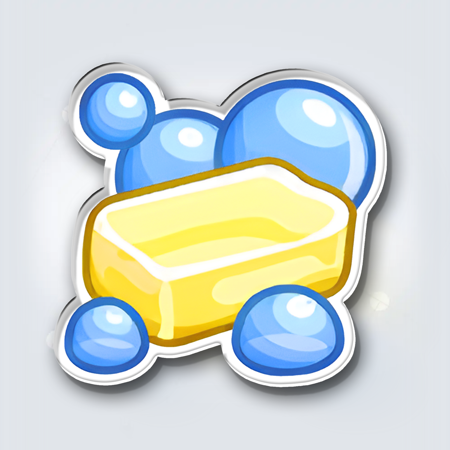 Fridge Magnet: Soap