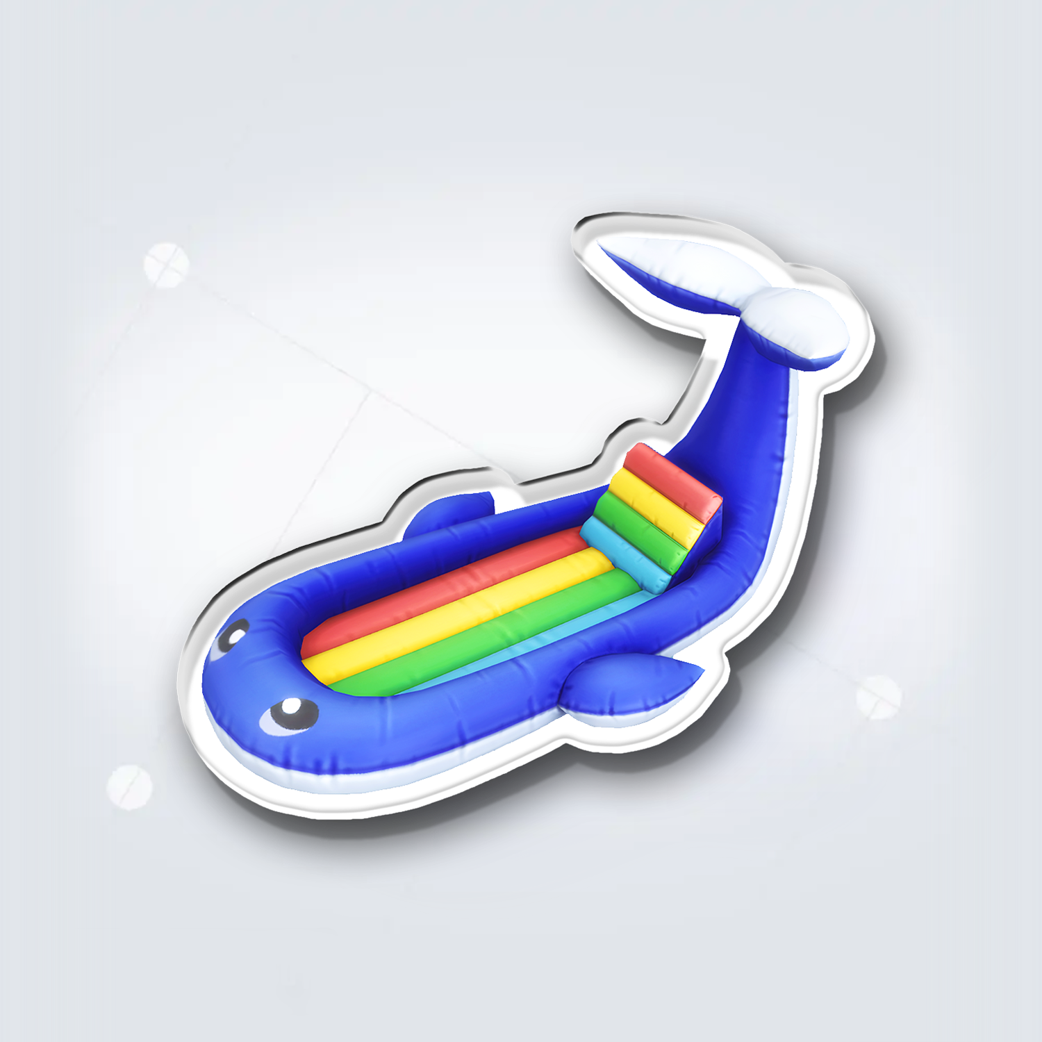 Fridge Magnet: Float Lounger