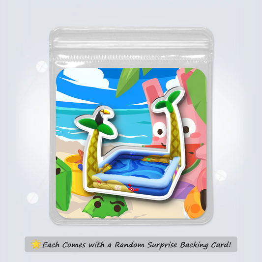 Fridge Magnet: Kiddle Pool