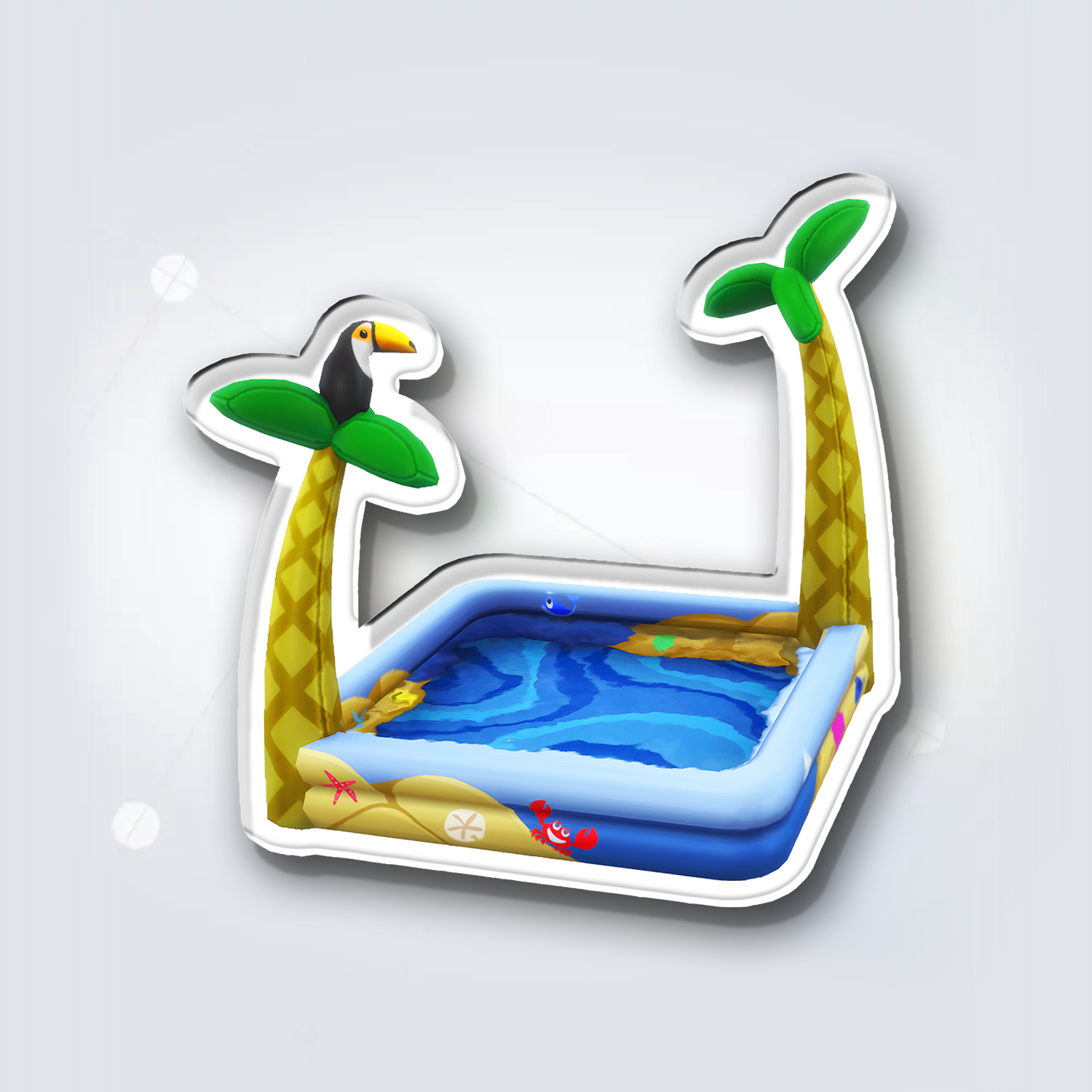 Fridge Magnet: Kiddle Pool