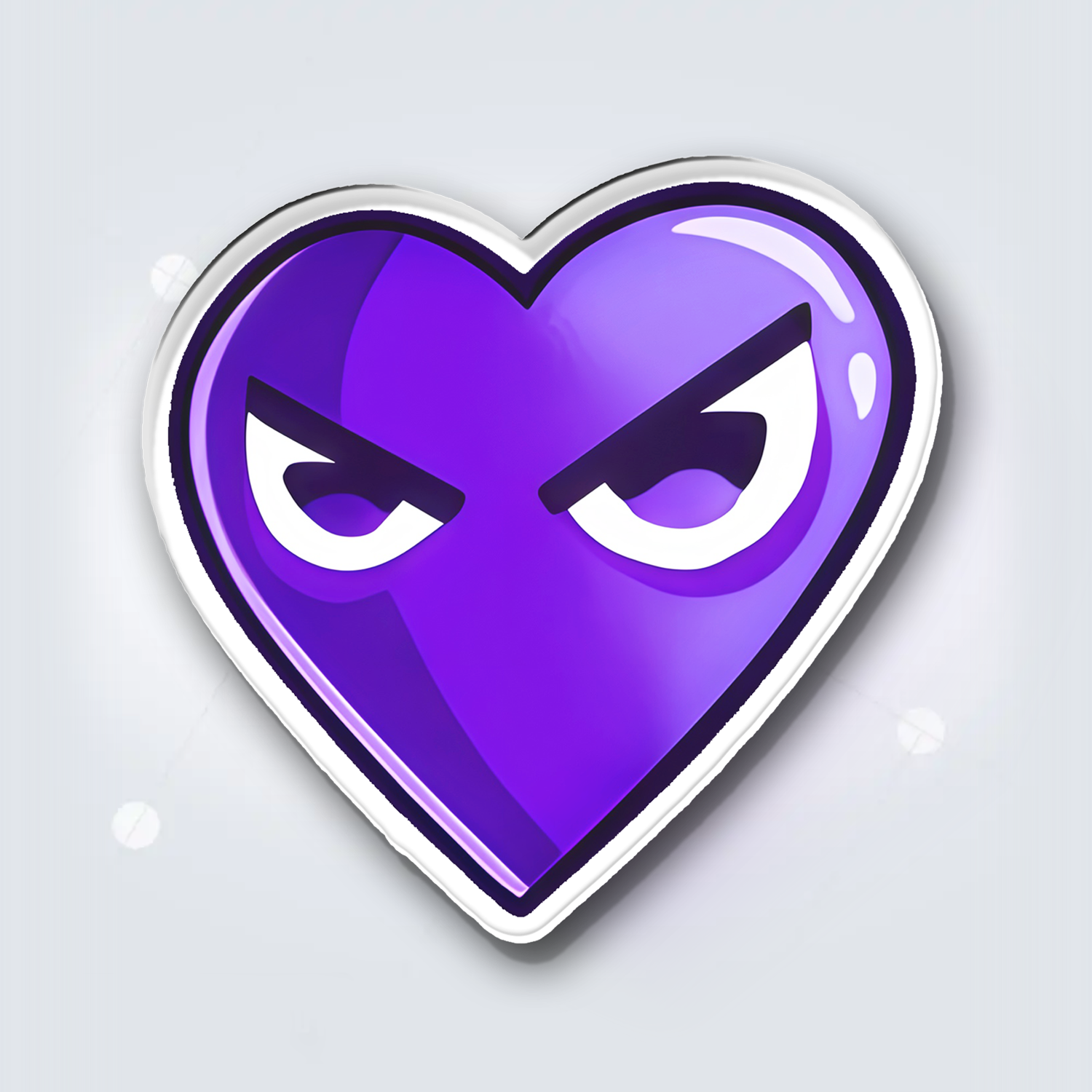 Fridge Magnet: Purple Heart