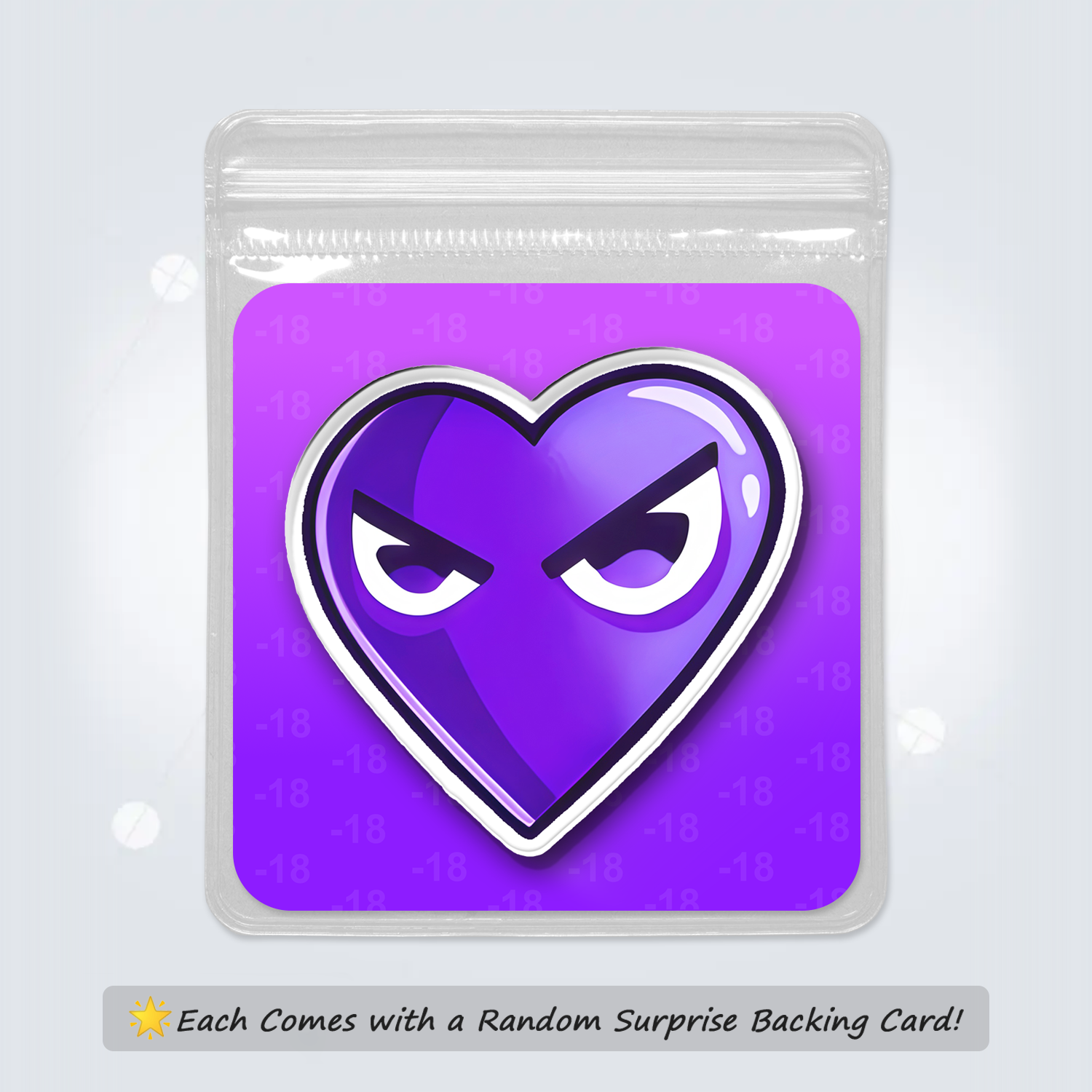 Fridge Magnet: Purple Heart