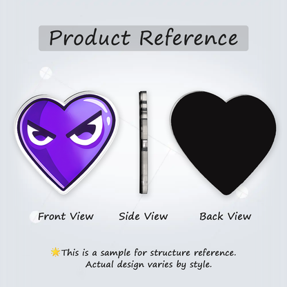 Fridge Magnet: Purple Heart