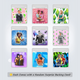 Fridge Magnet Set (Pick 10 – Please leave a note with your choices)
