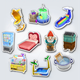 Fridge Magnet Set (Pick 10 – Please leave a note with your choices)