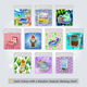 Fridge Magnet Set (Pick 10 – Please leave a note with your choices)