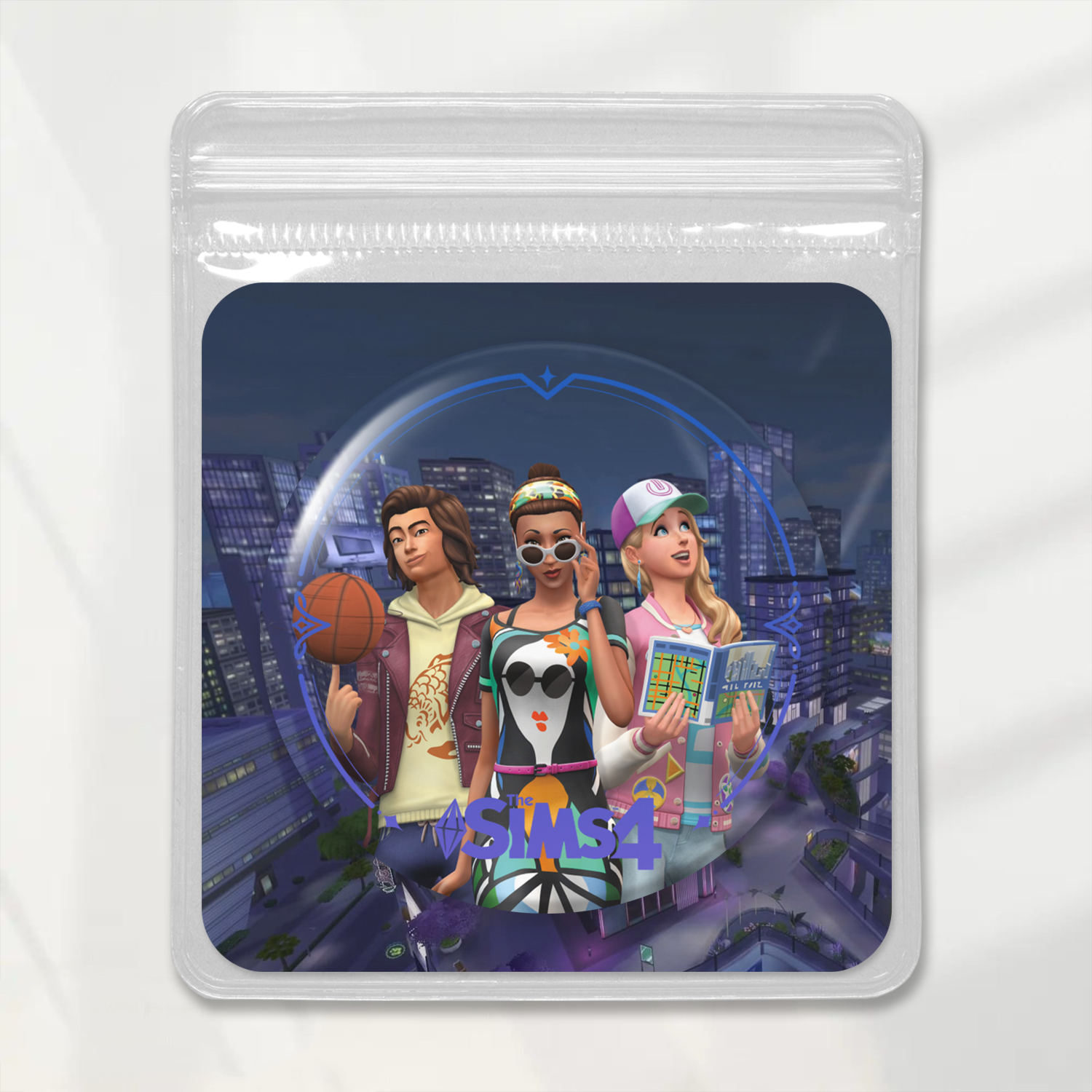 Laminated Badge: City Living