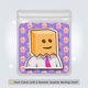 Fridge Magnet: Paper Bag Man