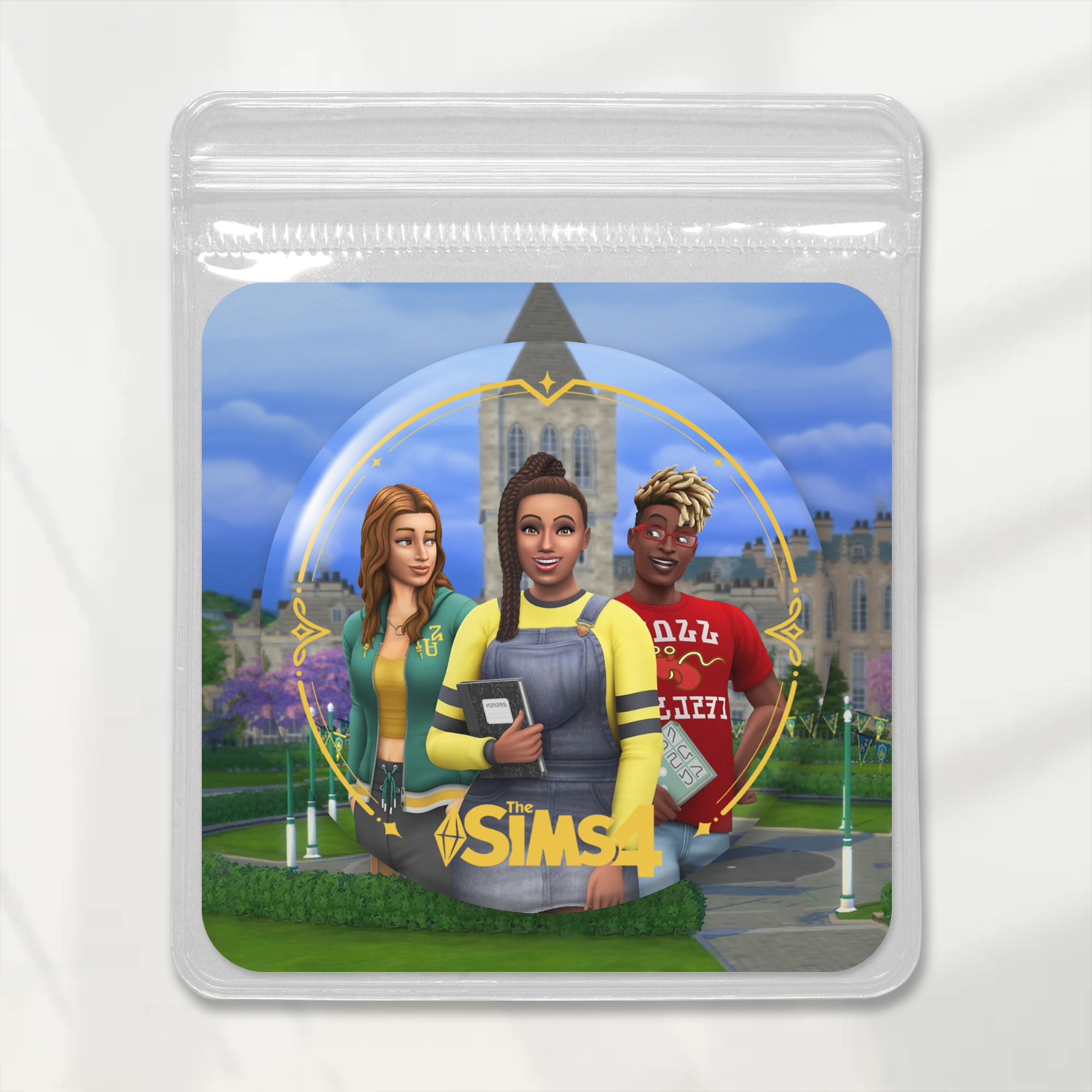 Laminated Badge: Discover University