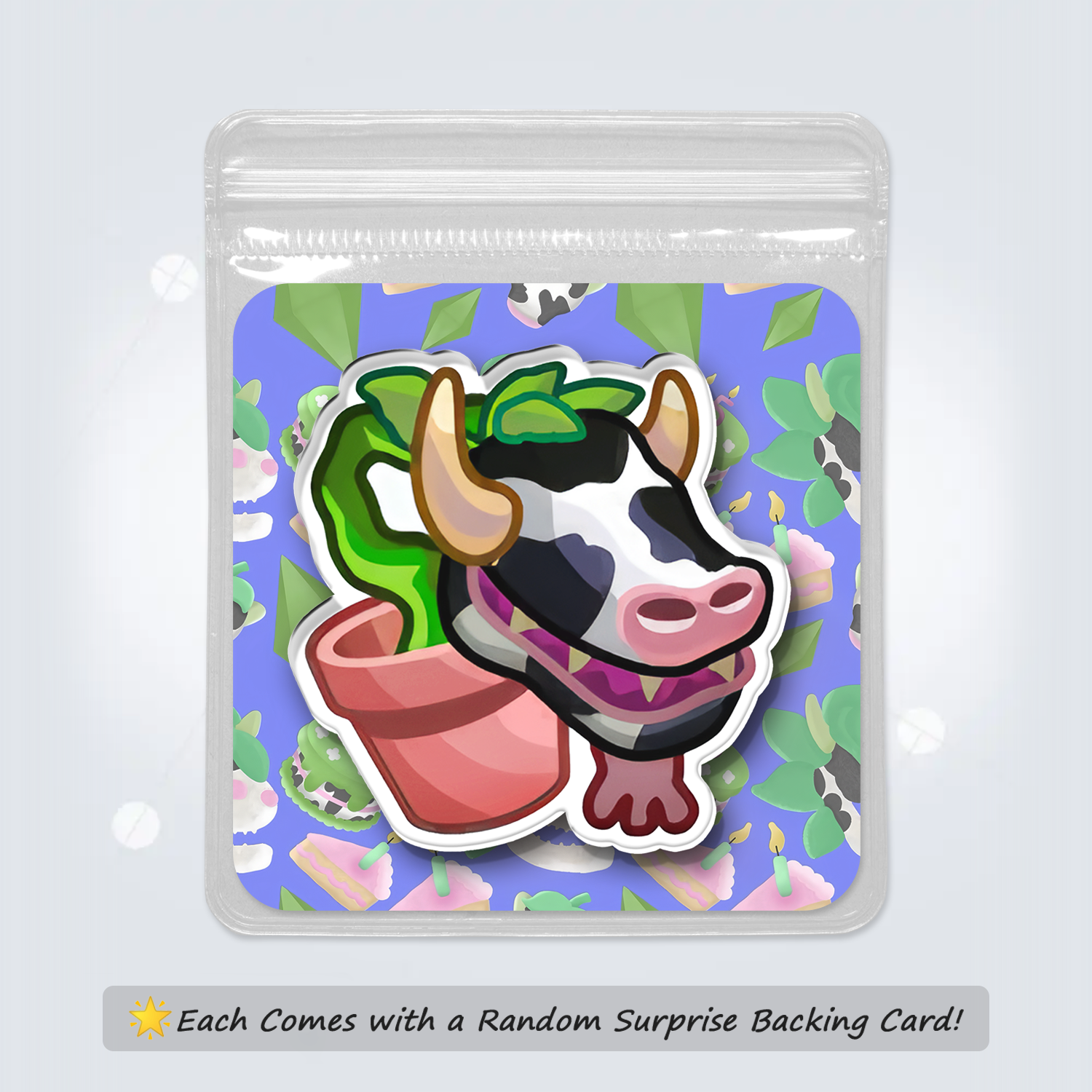 Fridge Magnet: Cowplant