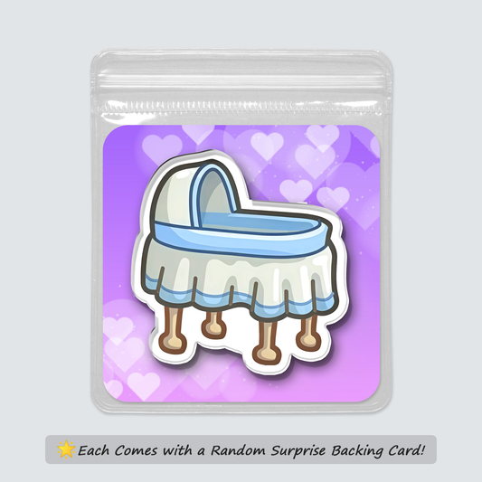 Fridge Magnet: Crib
