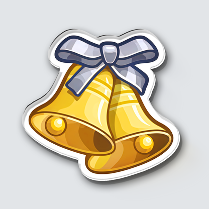 Fridge Magnet: Wedding Bells