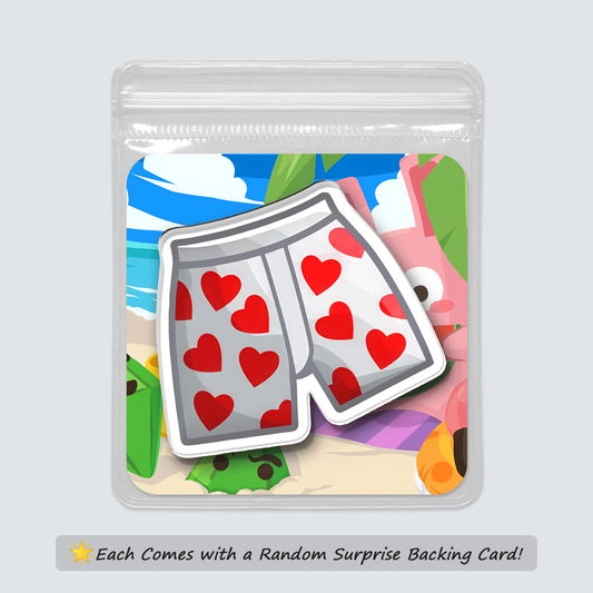 Fridge Magnet: Heart Boxers