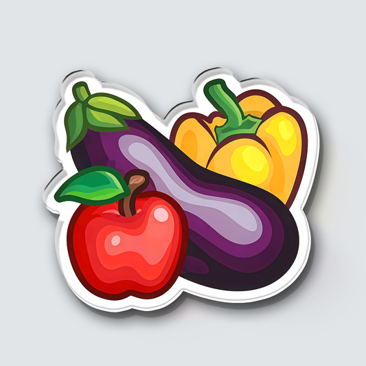 Fridge Magnet: Vegetables