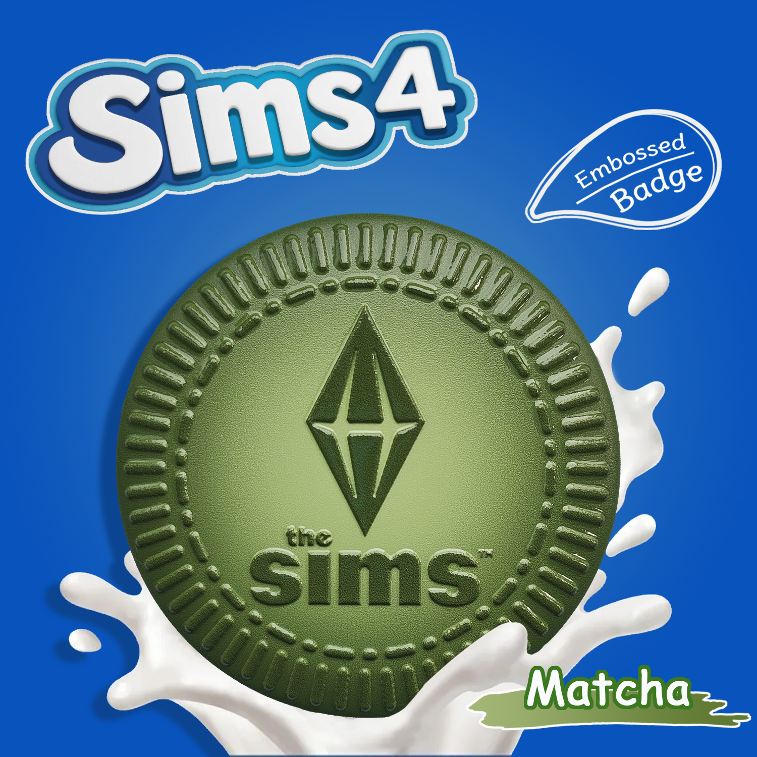 Embossed Badge: Plumbob