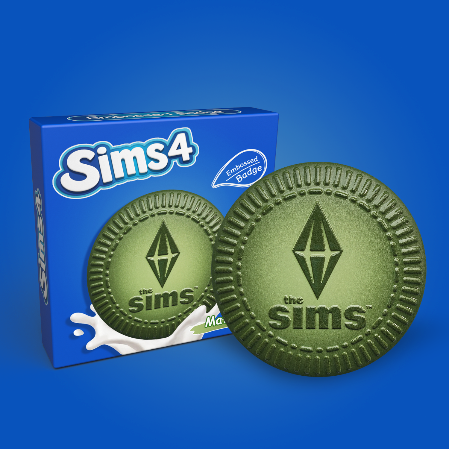 Embossed Badge: Plumbob
