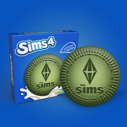 Embossed Badge: Plumbob