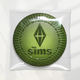 Embossed Badge: Plumbob