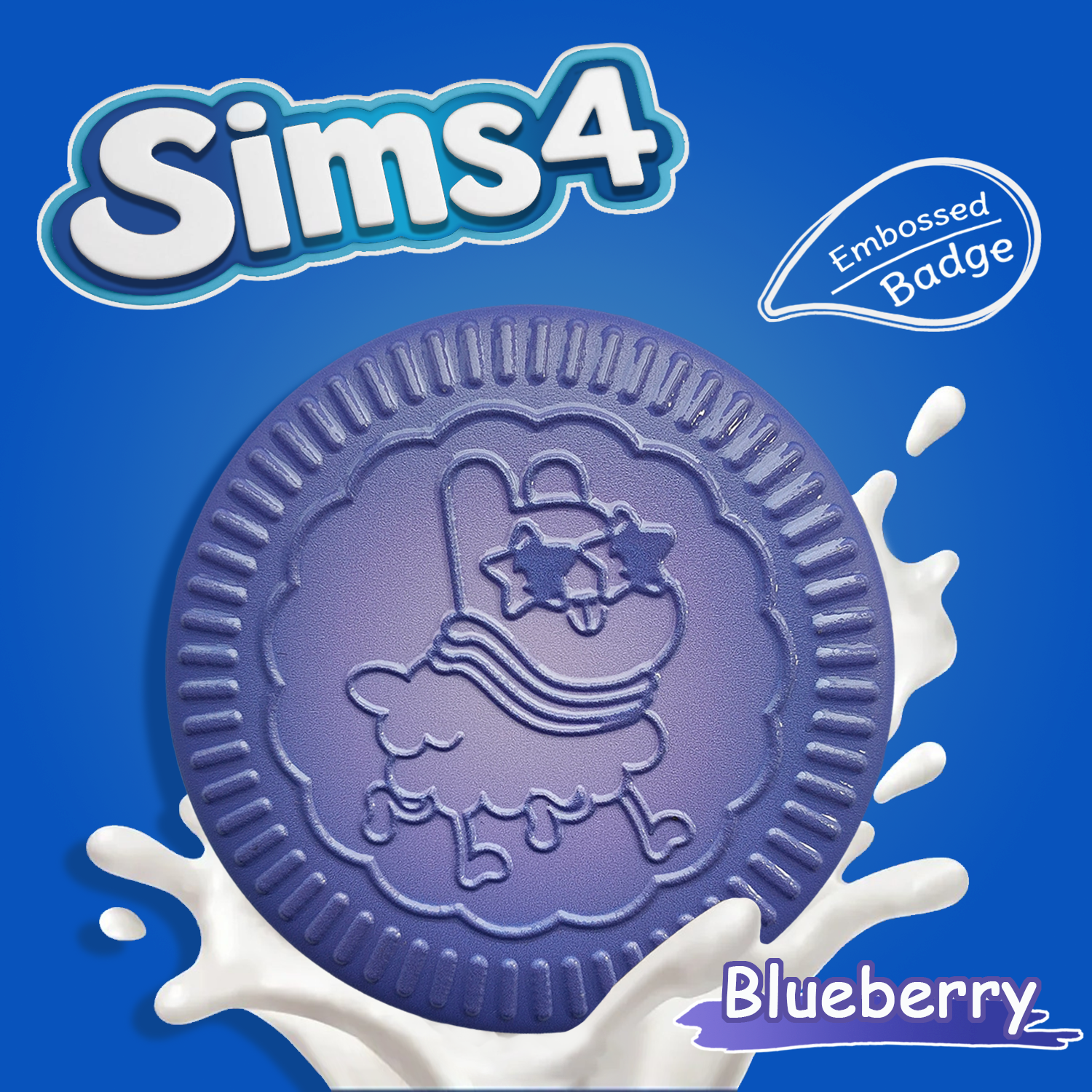 Embossed Badge: Llama