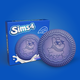 Embossed Badge: Llama