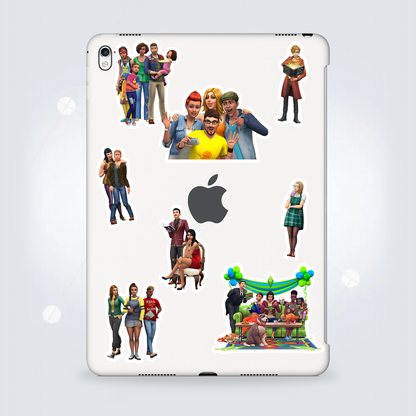 Sticker Sheet: NPC 2