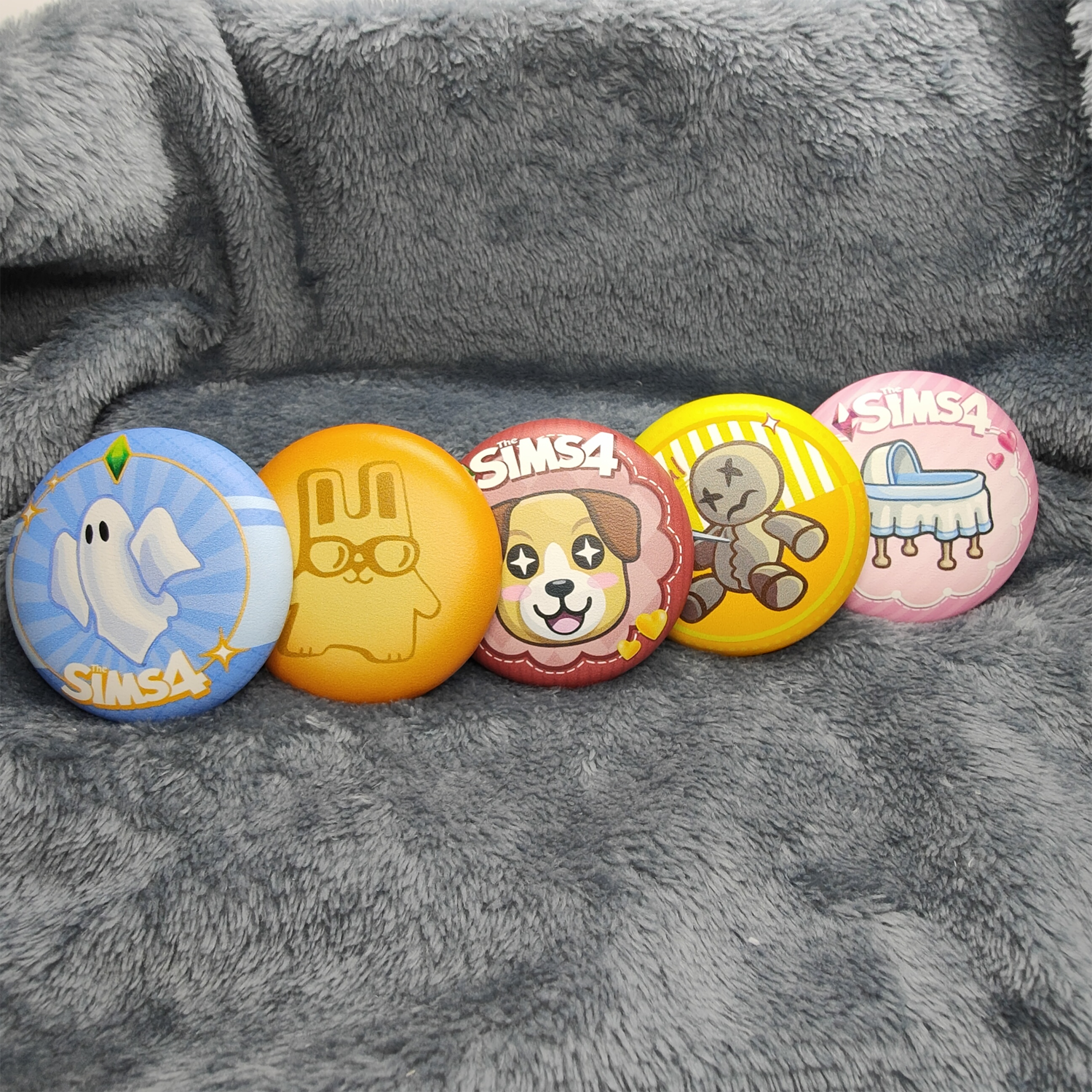 PU Badge Set (5-Pack)