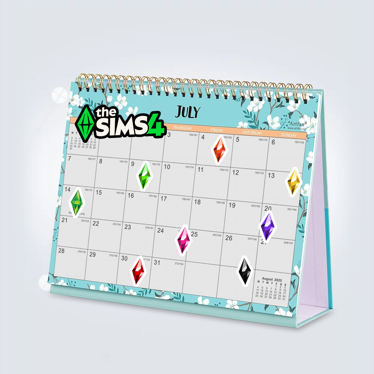 Sticker Sheet: Plumbobs