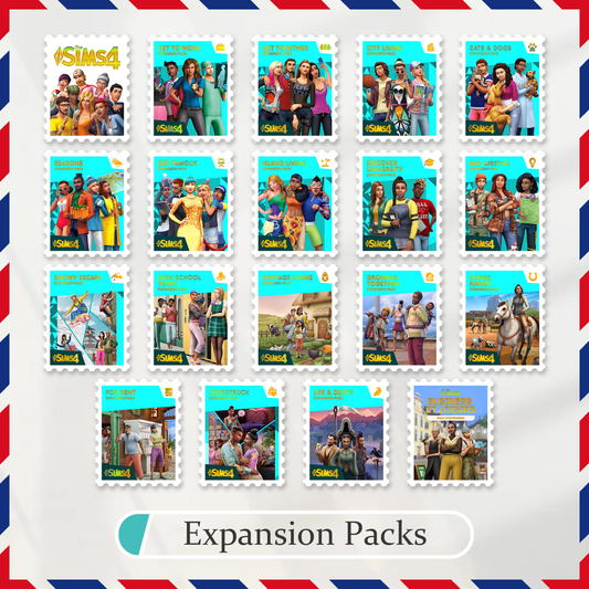 Stamp Stickers: Expansion Packs (19 Pcs)