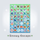 Sticker Sheet: Snowy Escape