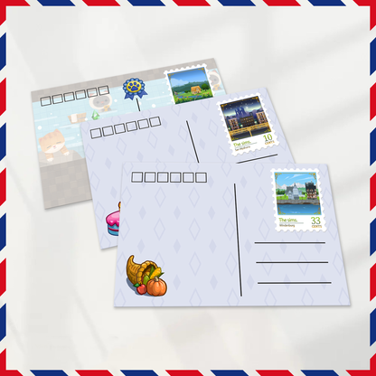 Stamp Stickers: Residential Worlds (15 Pcs)