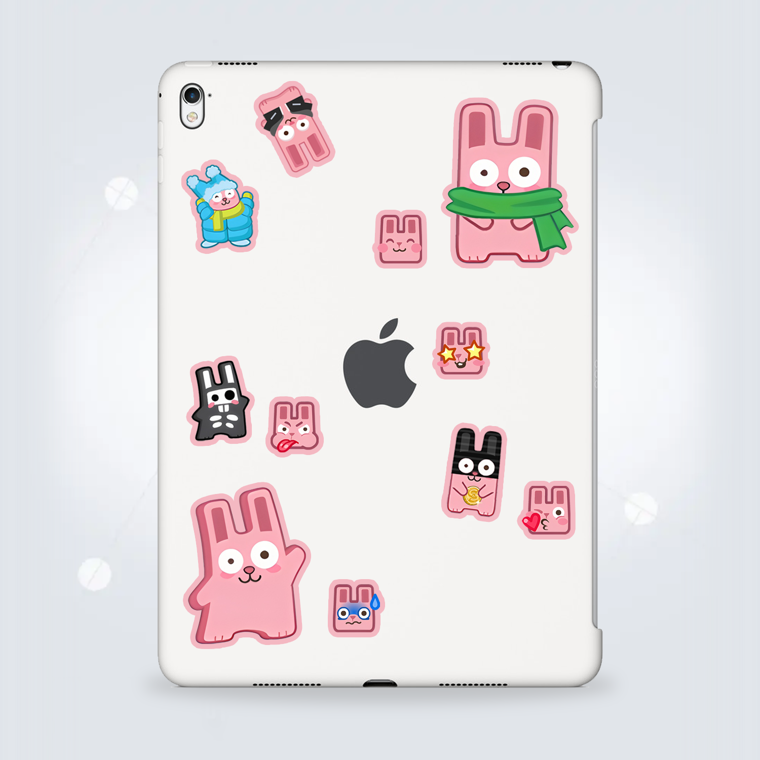 Sticker Sheet: Freezer Bunny