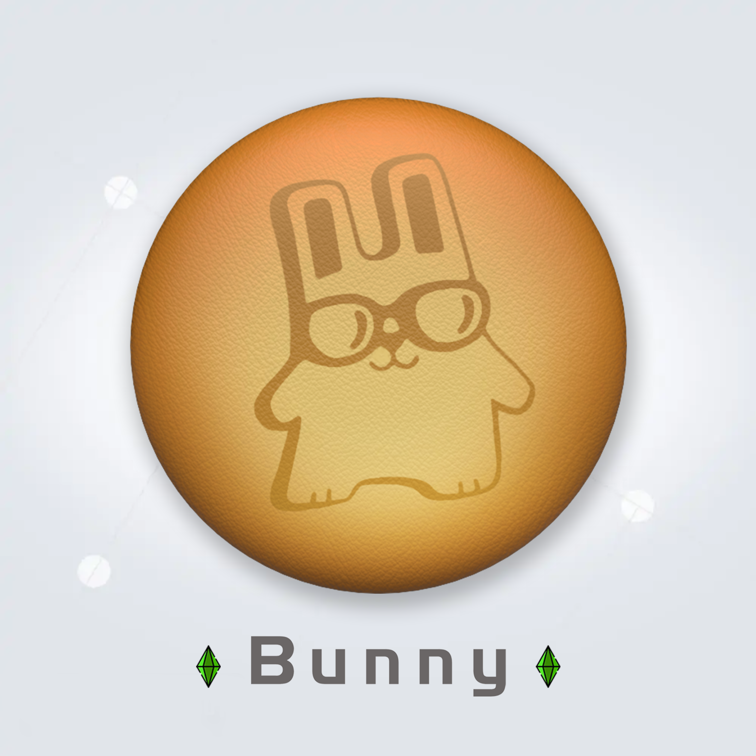 PU Badge: Bunny