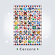 Sticker Sheet: Careers