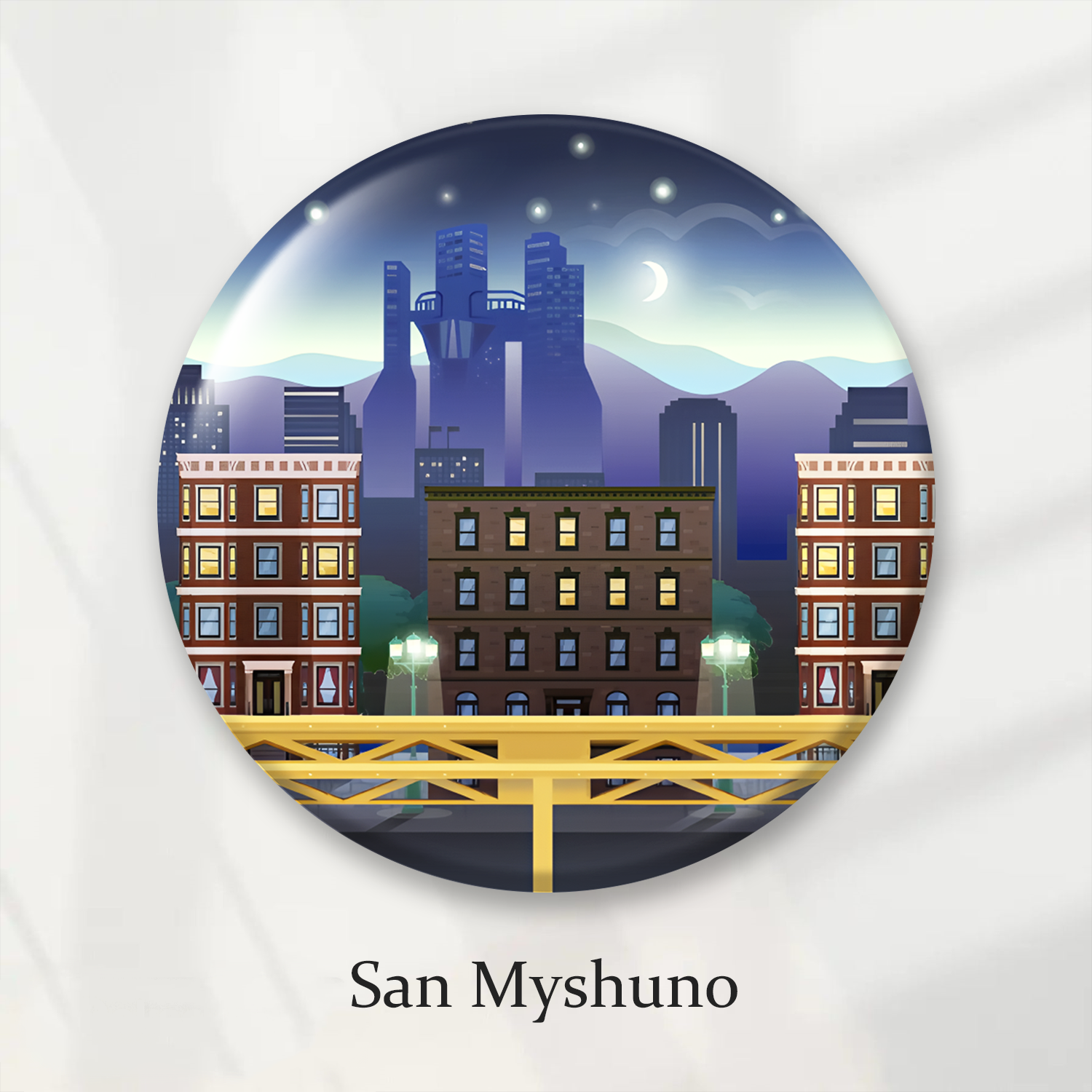World Badge: San Myshuno