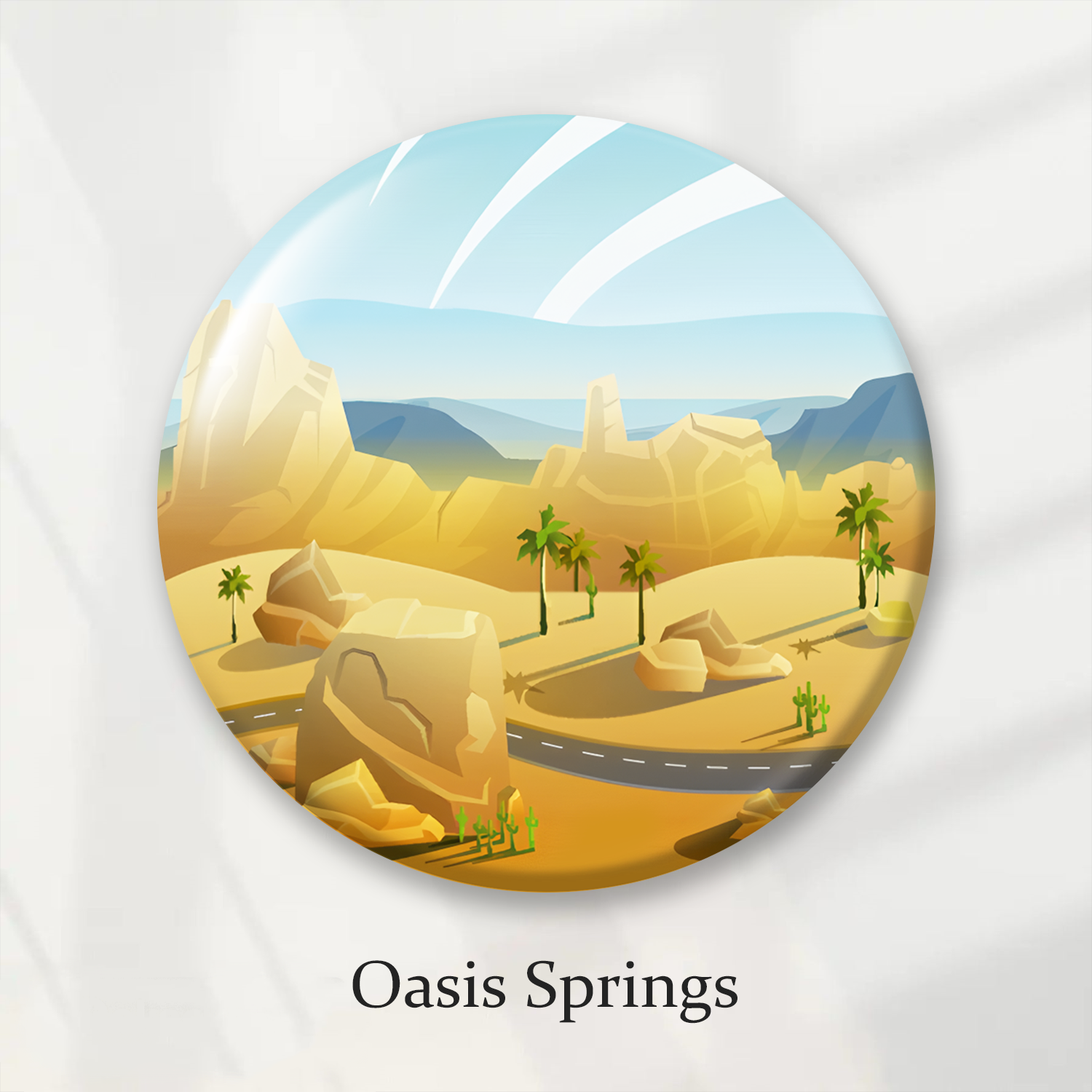 World Badge: Oasis Springs