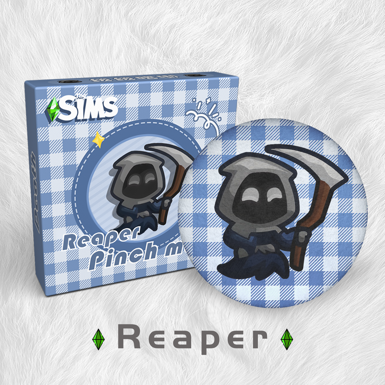 Plush Badge: Reaper