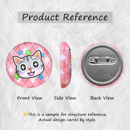 Plush Badge: Kitten