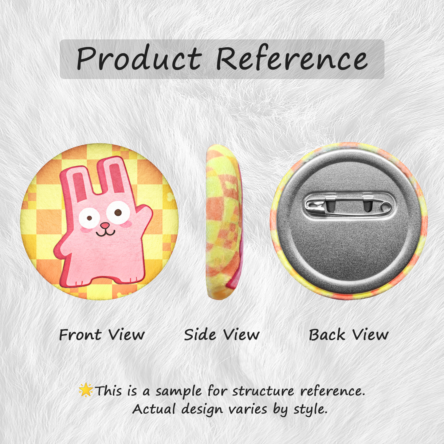 Plush Badge: Bunny