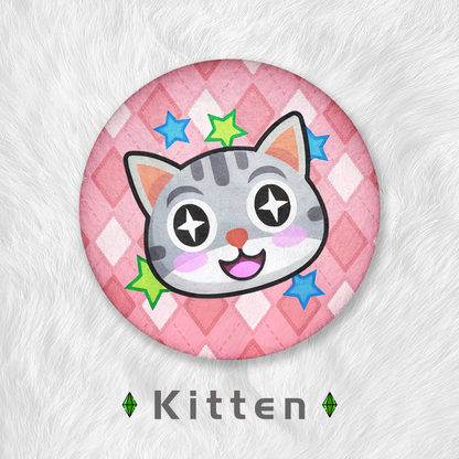 Plush Badge: Kitten