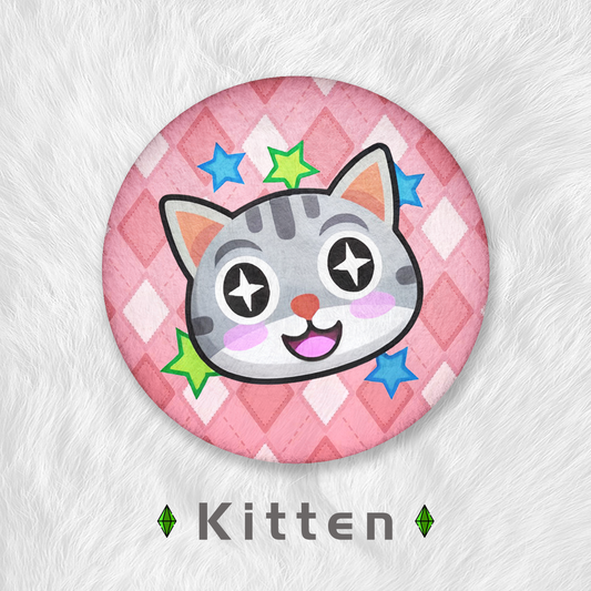 Plush Badge: Kitten