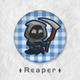 Plush Badge: Reaper