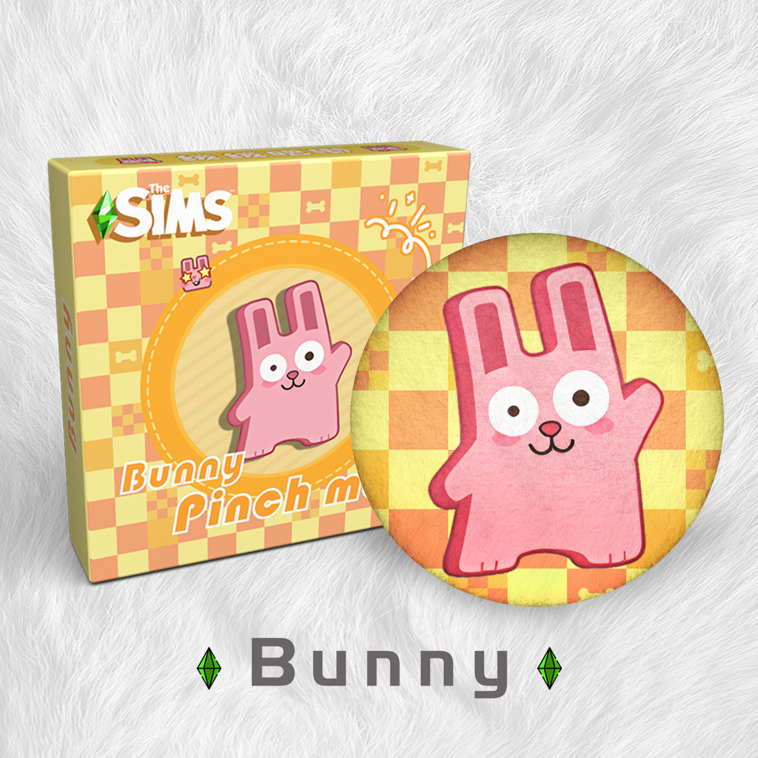 Plush Badge: Bunny